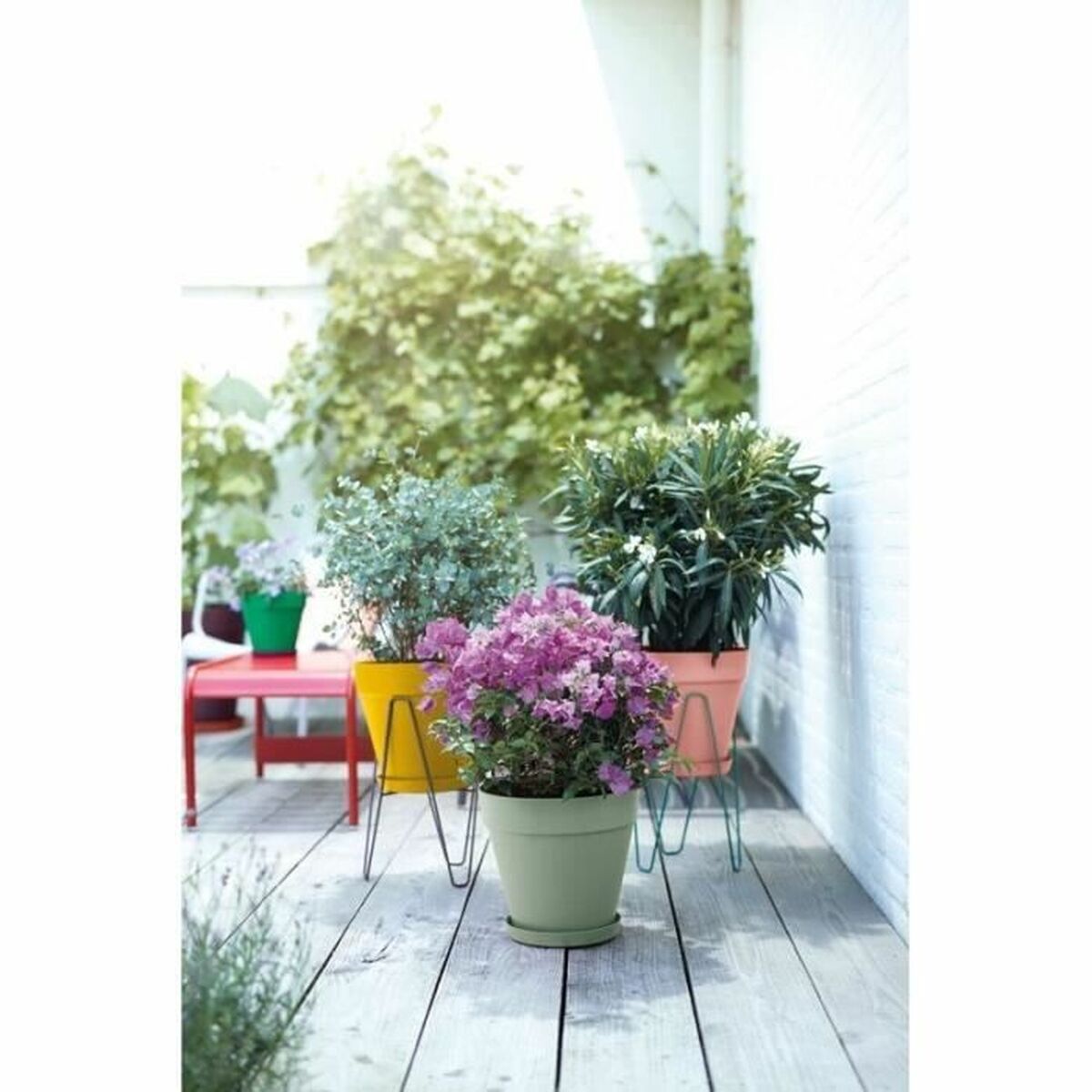 Pot Elho Ronde Vert Plastique Ø 40 cm